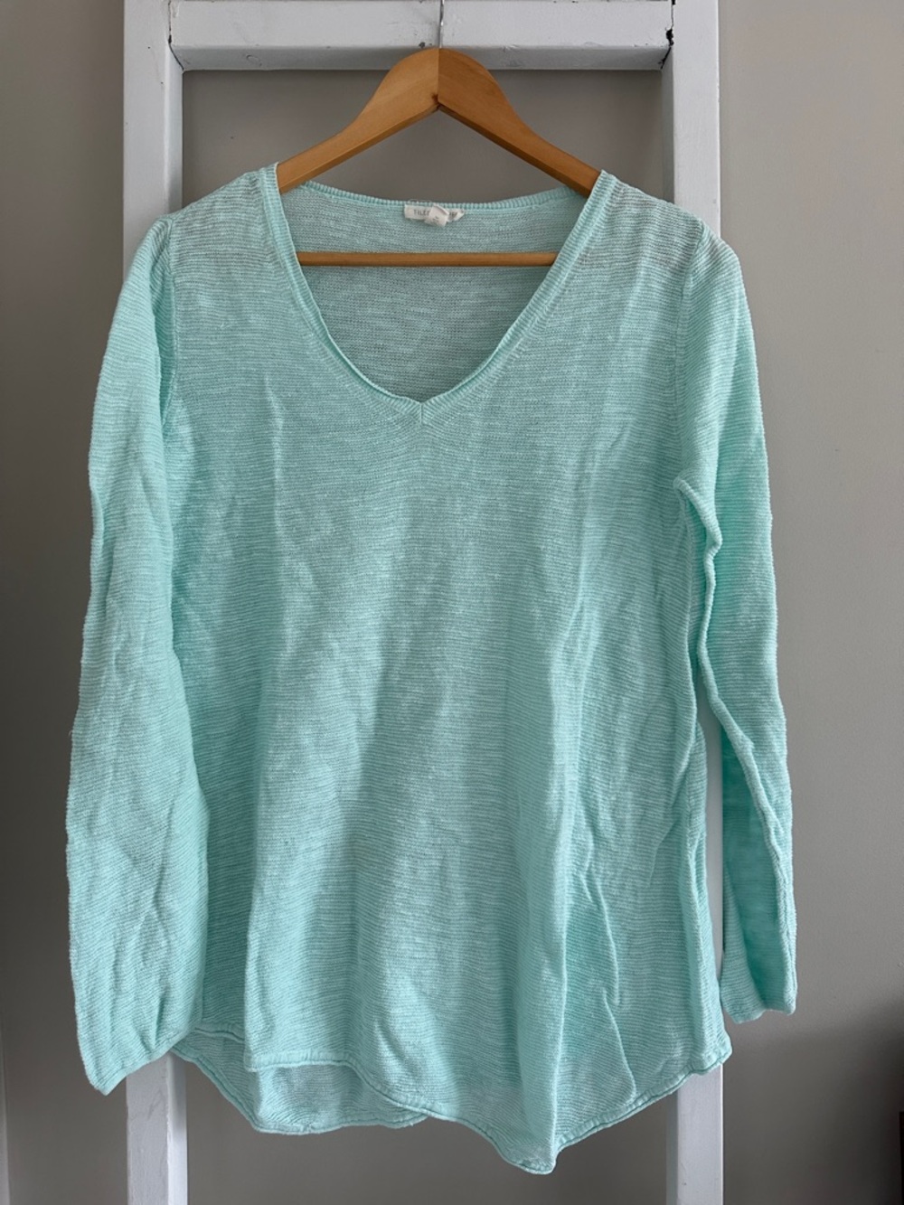 Eileen Fisher Organic Linen Cotton Blend Sweater